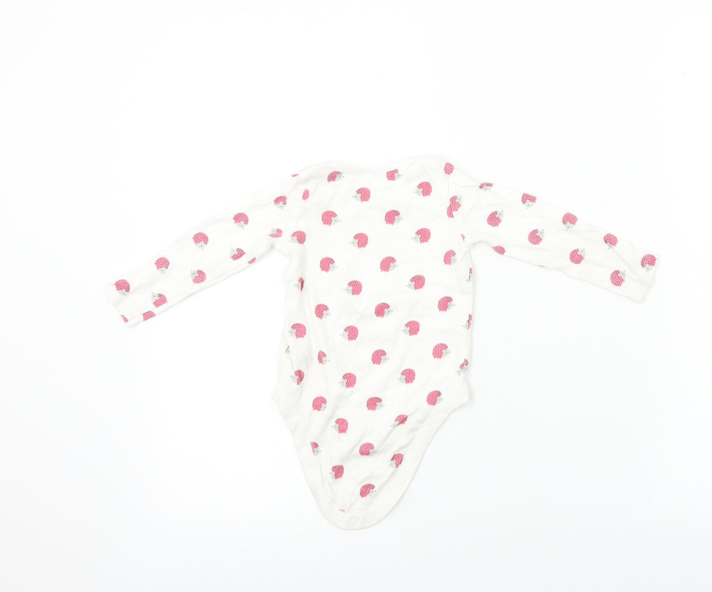 F&F  Boys White   Babygrow One-Piece Size 9-12 Months