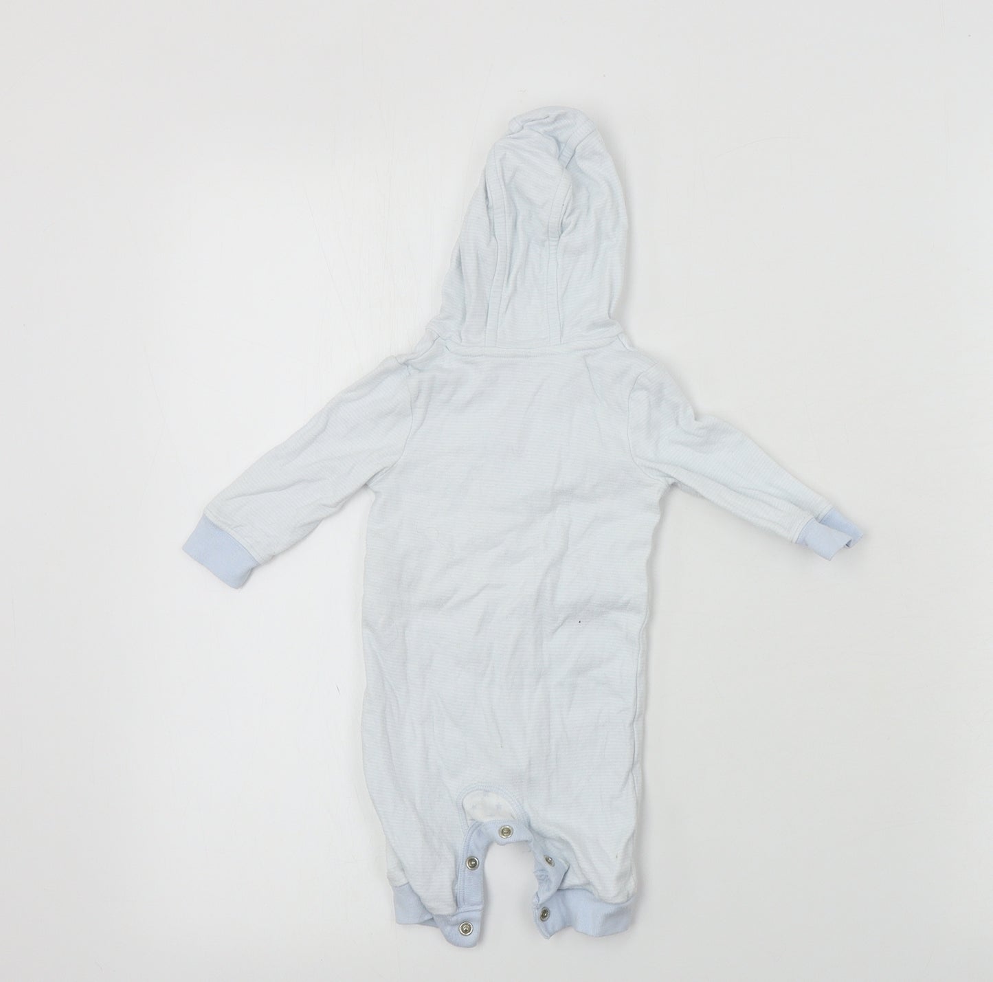 Marks and Spencer  Boys Blue   Babygrow One-Piece Size 0-3 Months