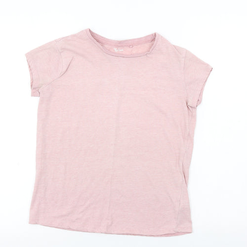 TU Girls Pink   Basic T-Shirt Size 12 Years