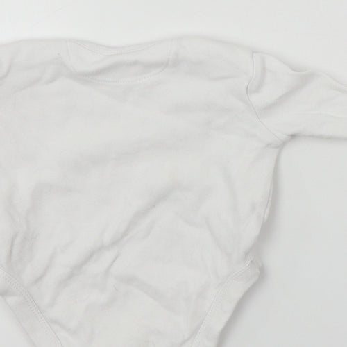 Very Boys White   Babygrow One-Piece Size 0-3 Months