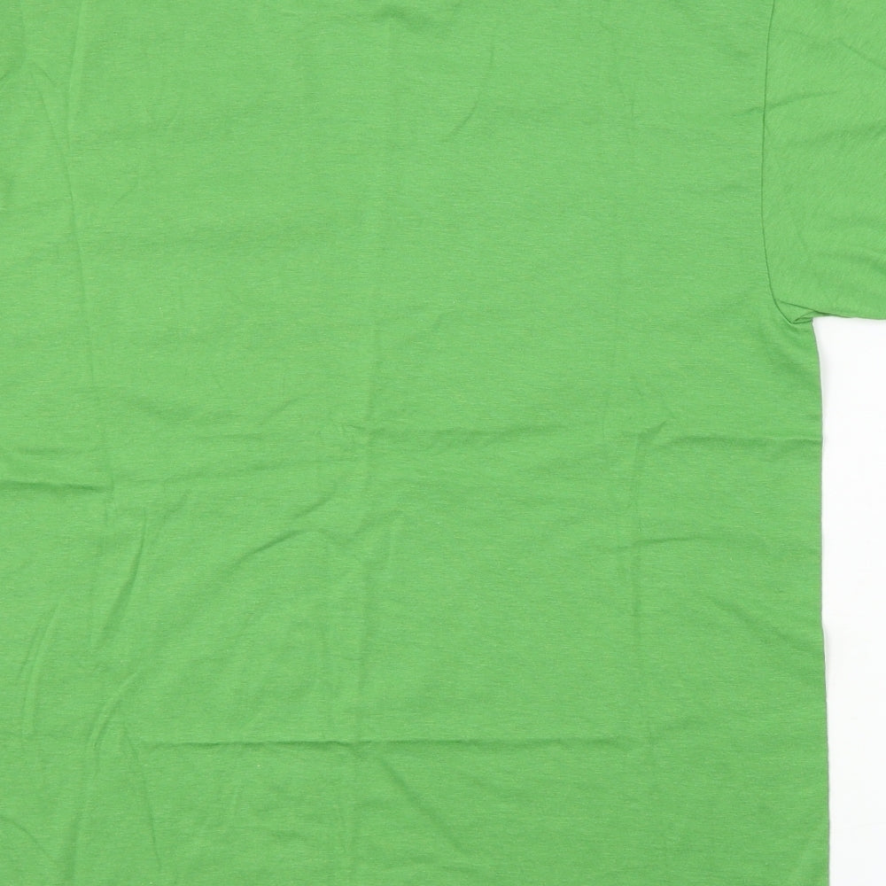 Preworn  Mens Green    T-Shirt Size M
