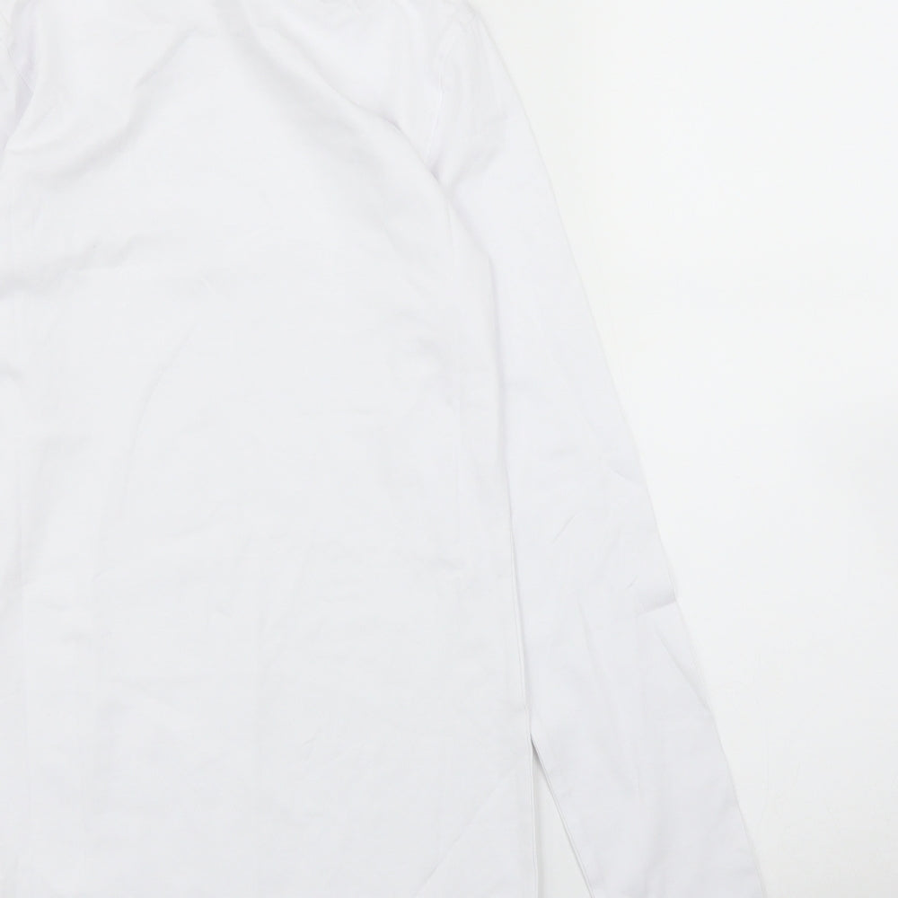 Boohoo Womens White   Basic T-Shirt Size 12