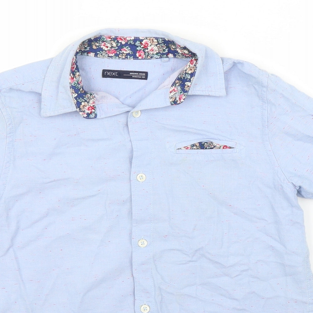 NEXT Boys Blue   Basic Button-Up Size 9 Years
