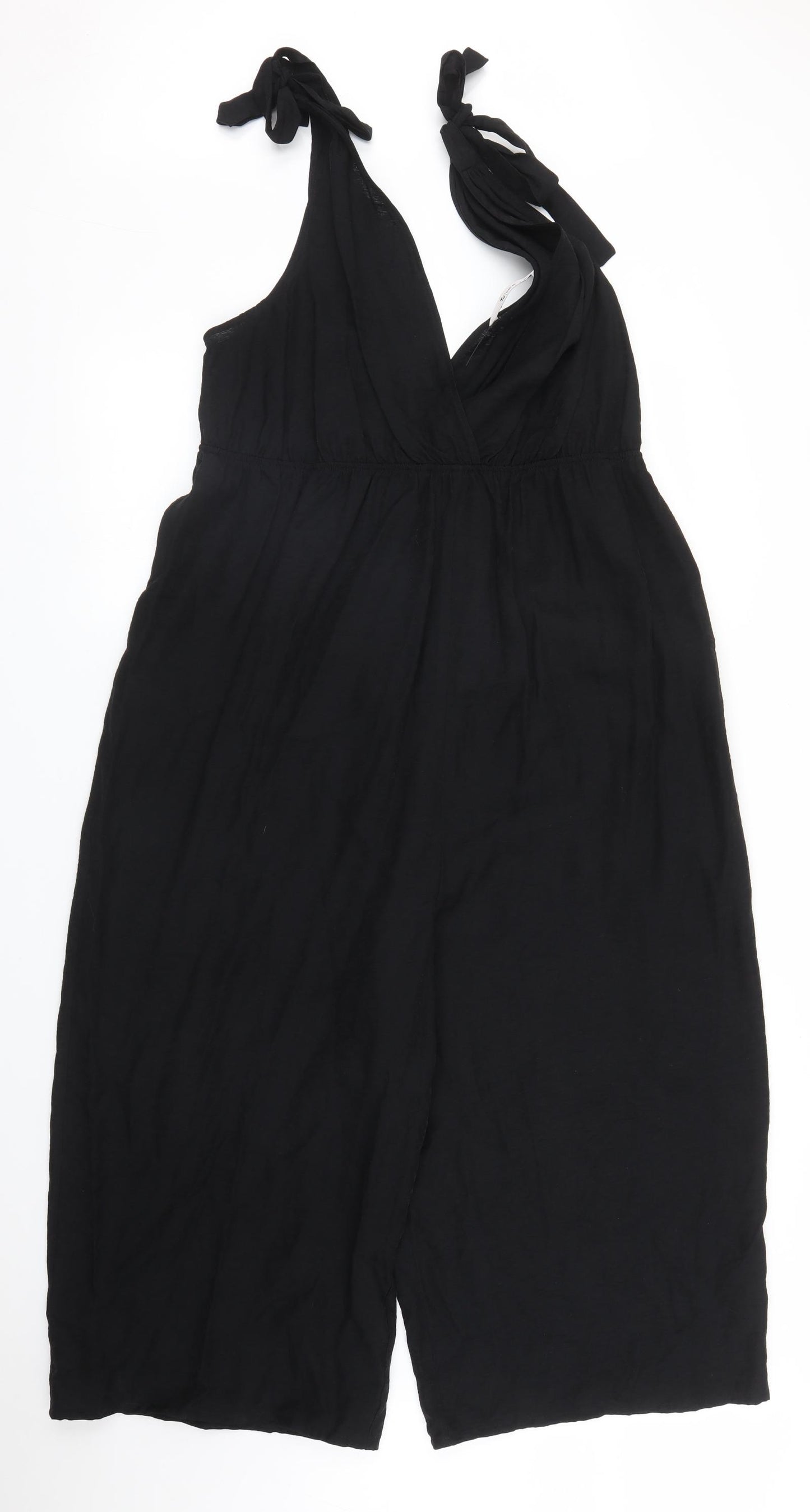 TU Womens Black   Jumpsuit One-Piece Size XL
