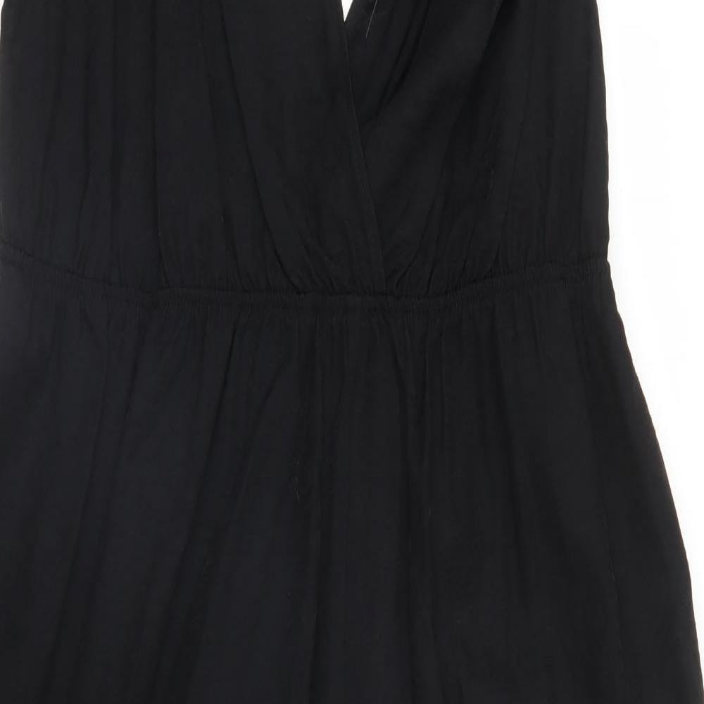 TU Womens Black   Jumpsuit One-Piece Size XL