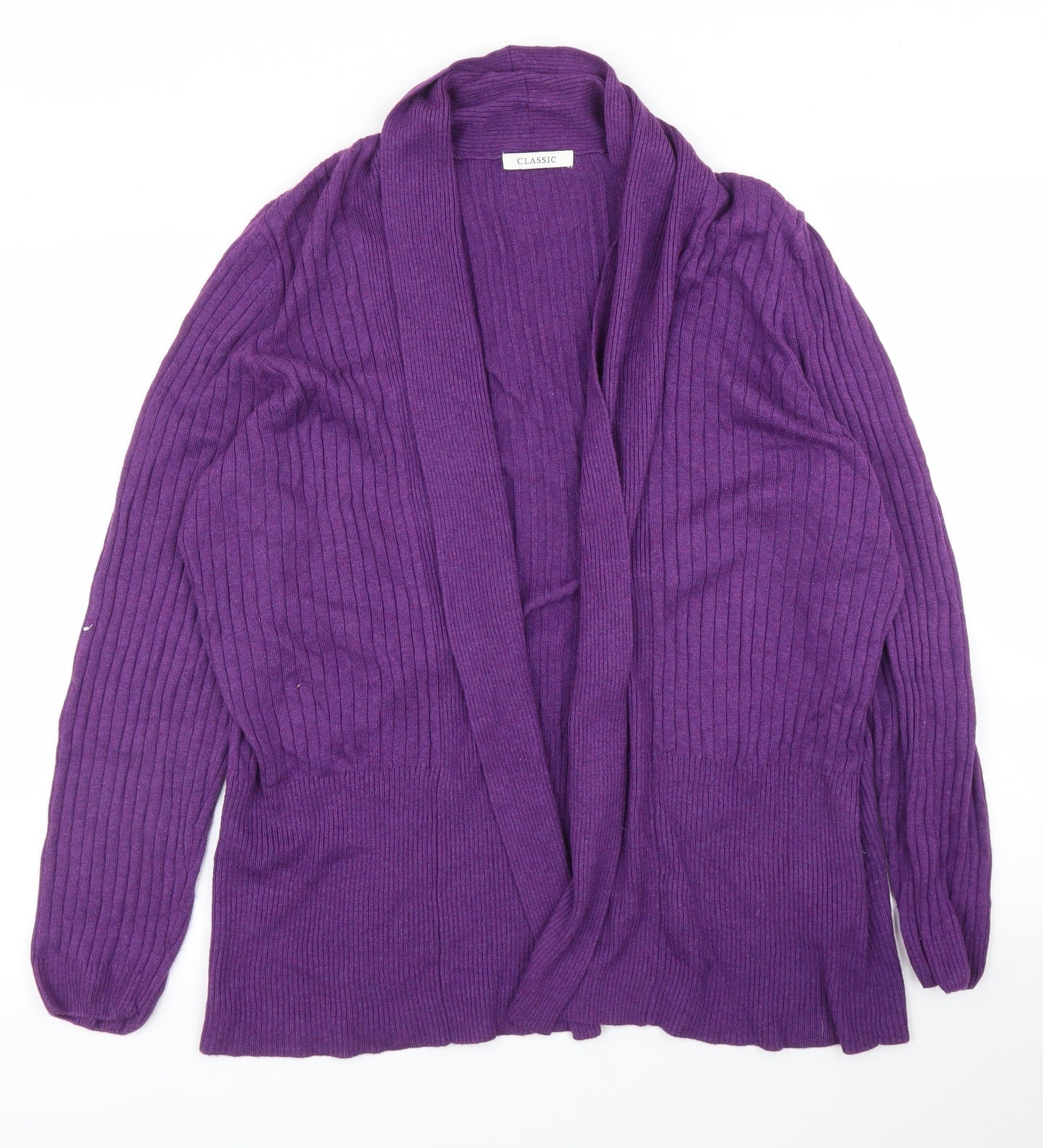M&S Womens Purple   Cardigan Jumper Size 20