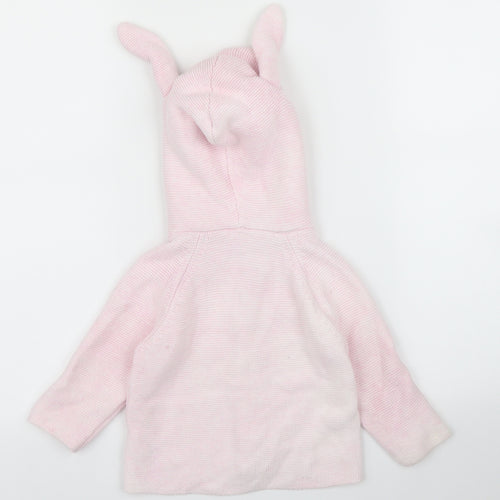 NEXT Girls Pink   Cardigan Jumper Size 9-12 Months