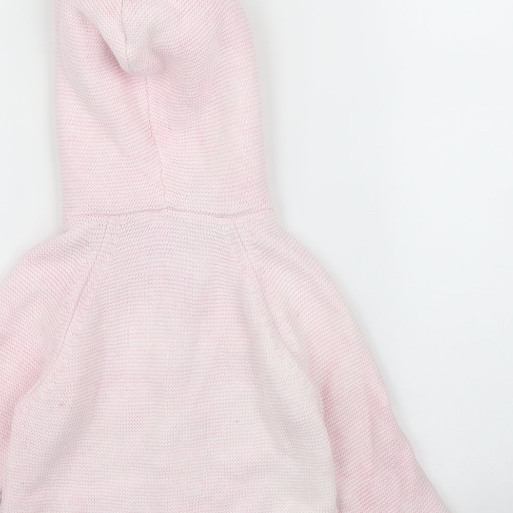 NEXT Girls Pink   Cardigan Jumper Size 9-12 Months
