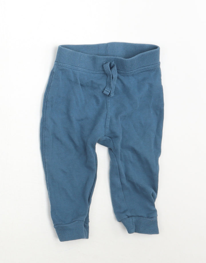 George Baby Blue Sweatpants Trousers Size 6-9 Months