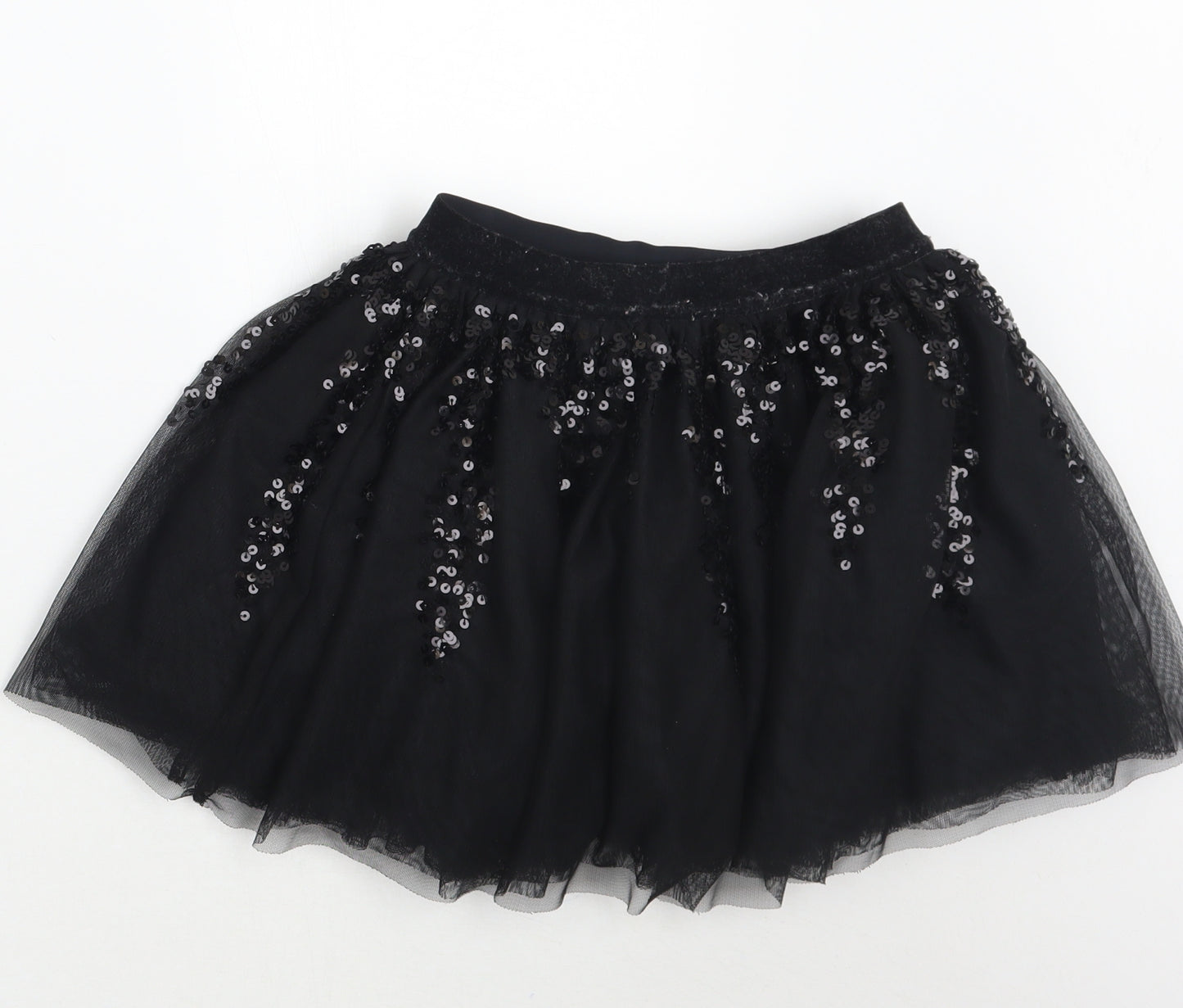 TU Girls Black   Tutu Skirt Size 6-7 Years