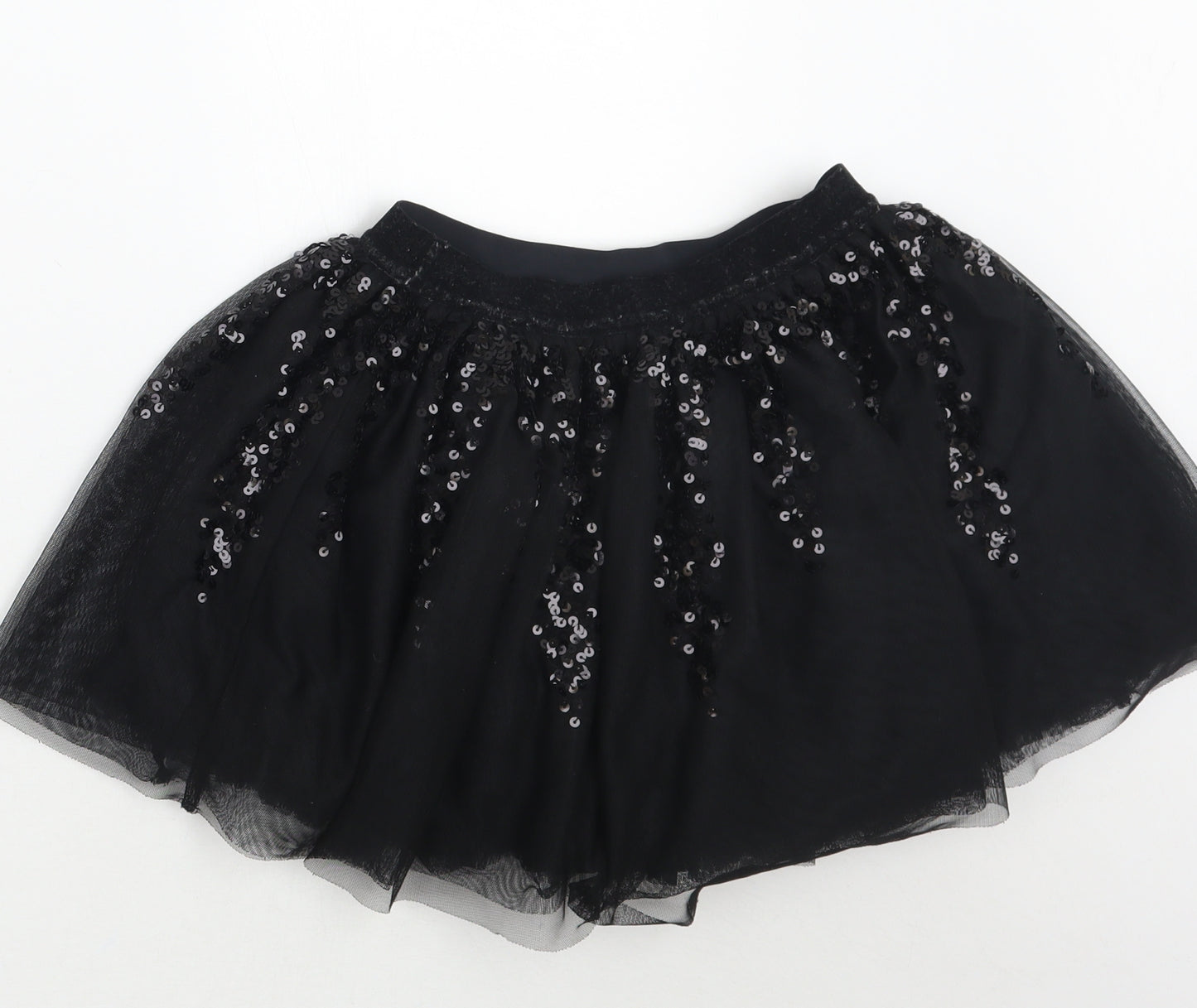 TU Girls Black   Tutu Skirt Size 6-7 Years
