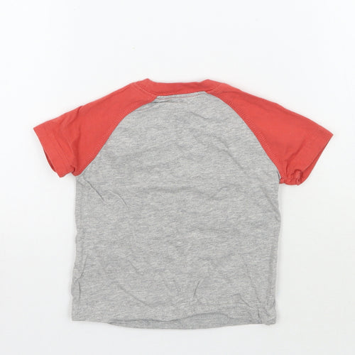 carters Boys Grey   Basic T-Shirt Size 3-6 Months