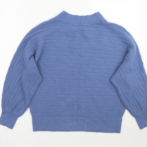 Nutmeg Womens Blue   Pullover Jumper Size 14