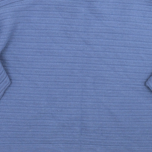 Nutmeg Womens Blue   Pullover Jumper Size 14