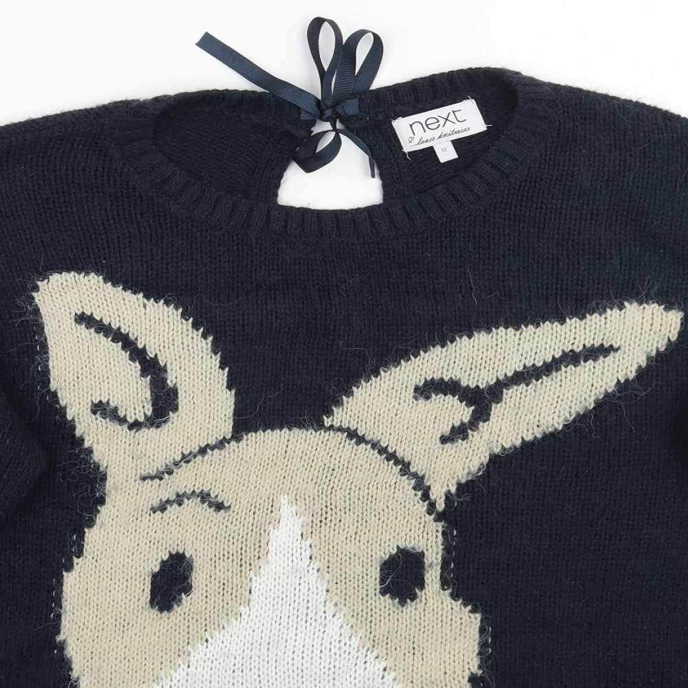 NEXT Womens Blue   Pullover Jumper Size 12