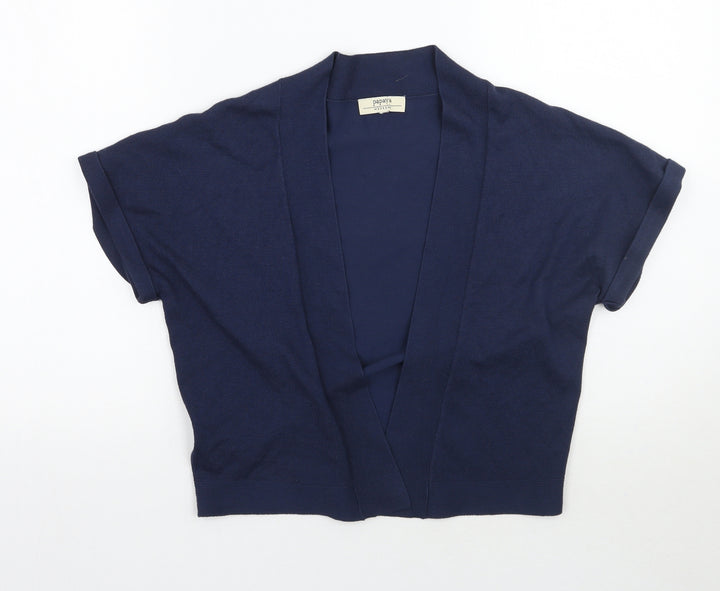 Papaya Womens Blue Cardigan Jumper Size 12