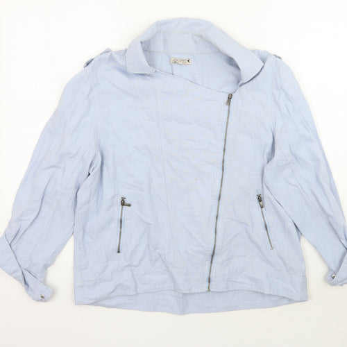 Espirit Womens Blue   Jacket Coat Size 14