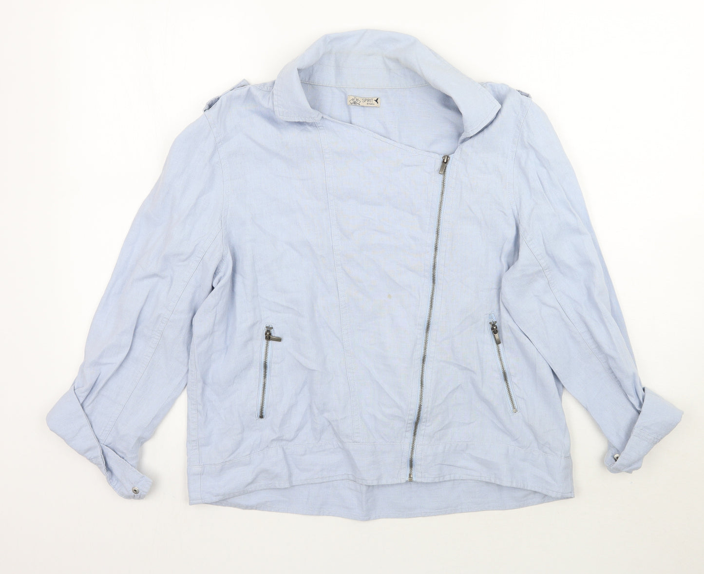 Espirit Womens Blue   Jacket Coat Size 14