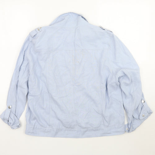 Espirit Womens Blue   Jacket Coat Size 14