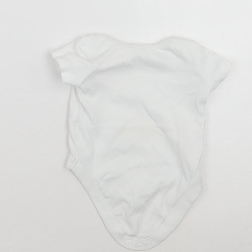 F&F Baby White   Babygrow One-Piece Size 0-3 Months  - Day dreamer