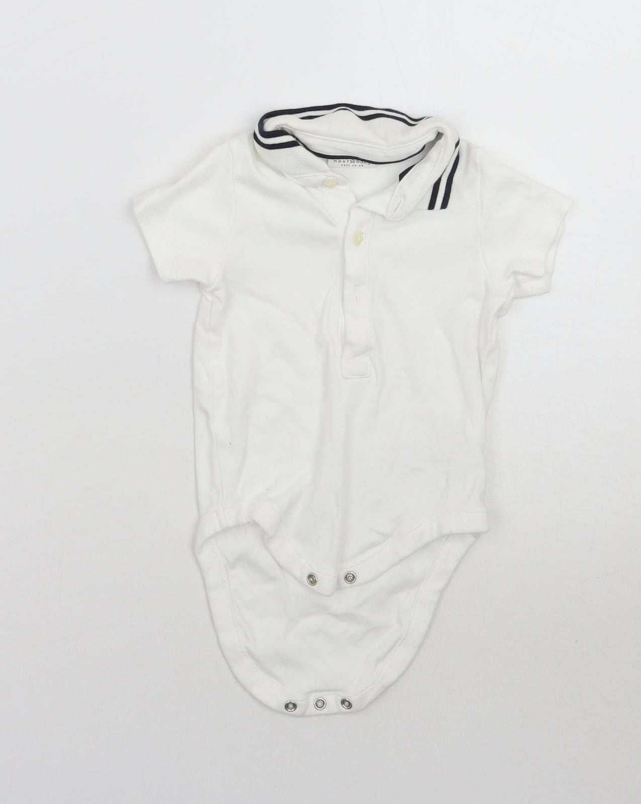 NEXT Baby White   Babygrow One-Piece Size 9-12 Months