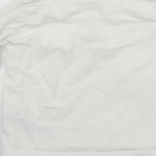 Nutmeg Baby White   Basic T-Shirt Size 9-12 Months