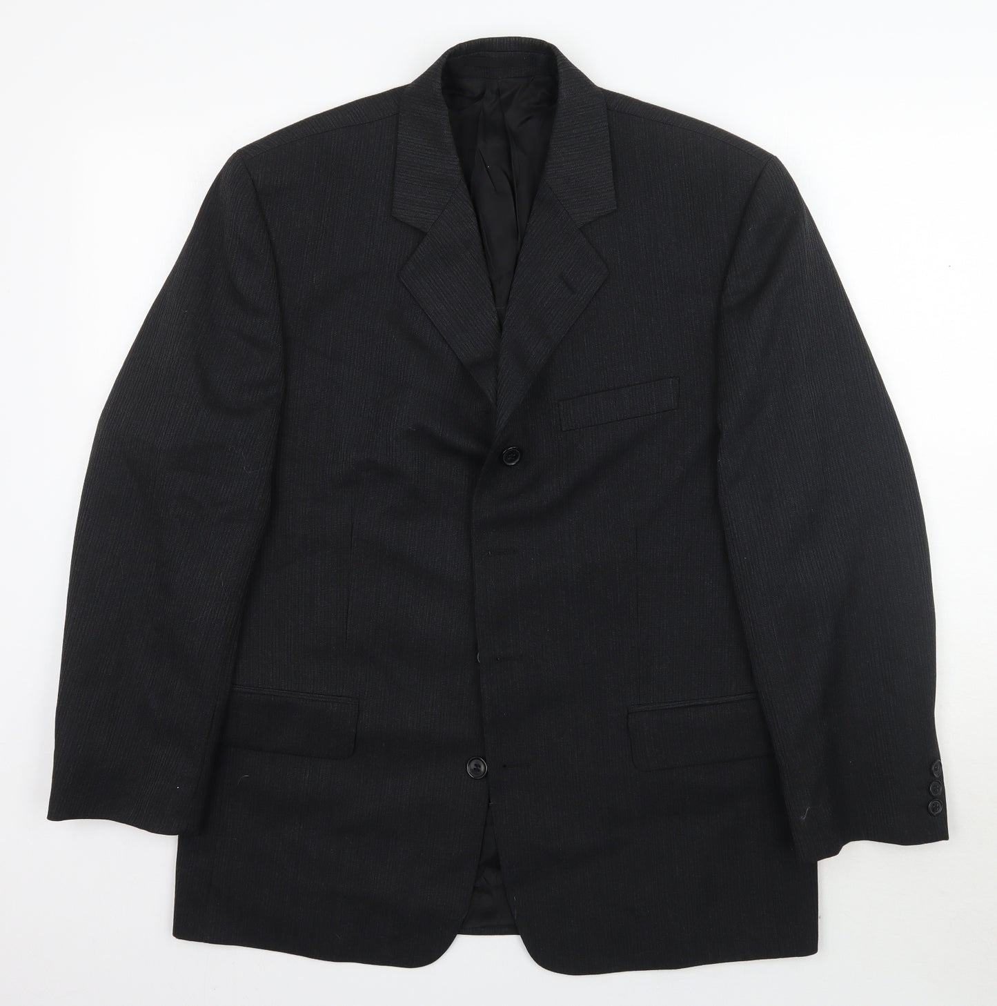 Tom English Mens Black   Jacket Coat Size 40