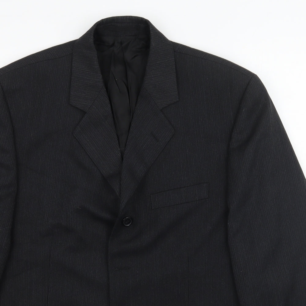 Tom English Mens Black   Jacket Coat Size 40