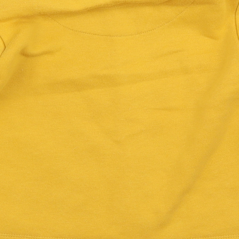 F&F Girls Yellow   Pullover Jumper Size 2-3 Years