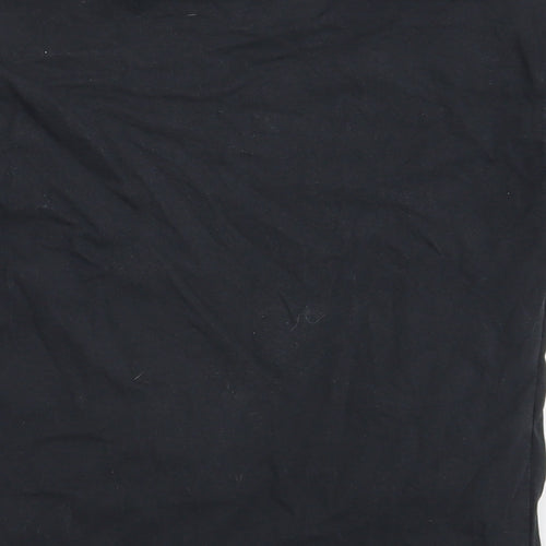 Marks and Spencer Girls Black   Basic T-Shirt Size 7-8 Years