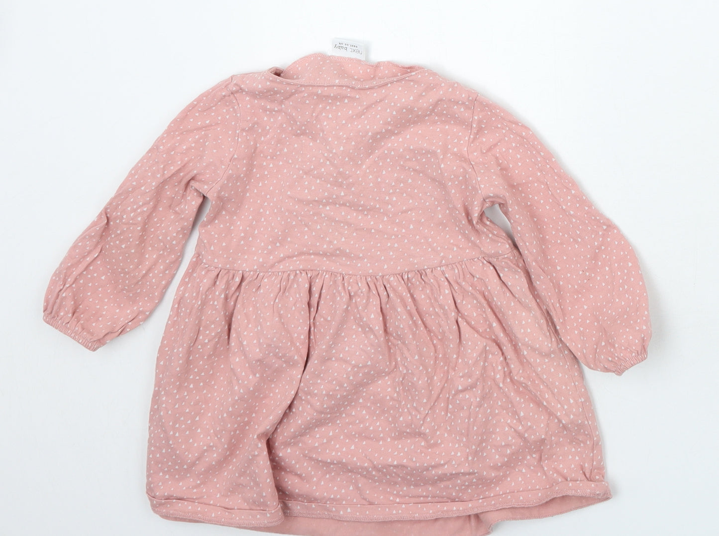 NEXT Girls Pink Polka Dot  A-Line  Size 9-12 Months