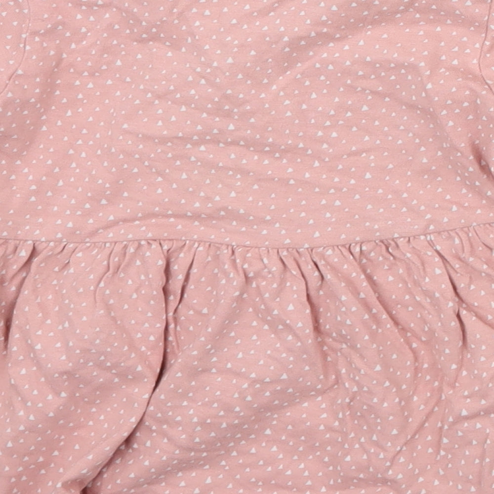NEXT Girls Pink Polka Dot  A-Line  Size 9-12 Months