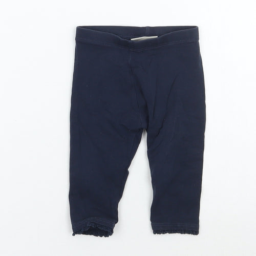 NEXT Girls Blue   Sweatpants Trousers Size 6-9 Months