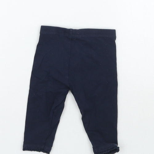 NEXT Girls Blue   Sweatpants Trousers Size 6-9 Months