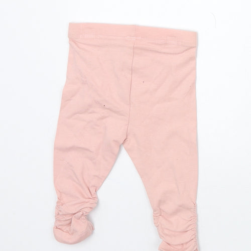 Mini Club Girls Pink   Sweatpants Trousers Size 0-3 Months