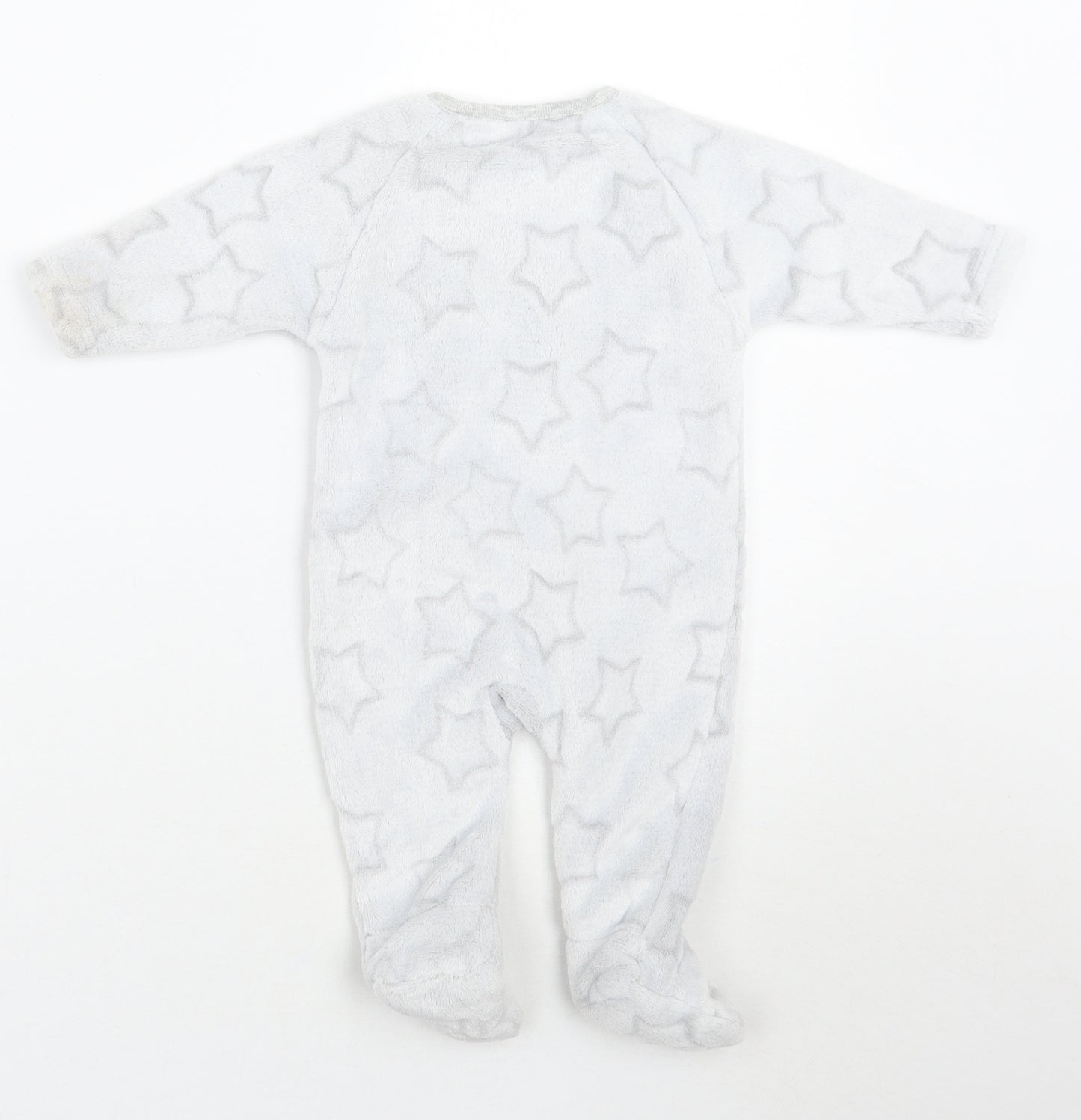NEXT Baby Grey Geometric  Babygrow One-Piece Size 0-3 Months