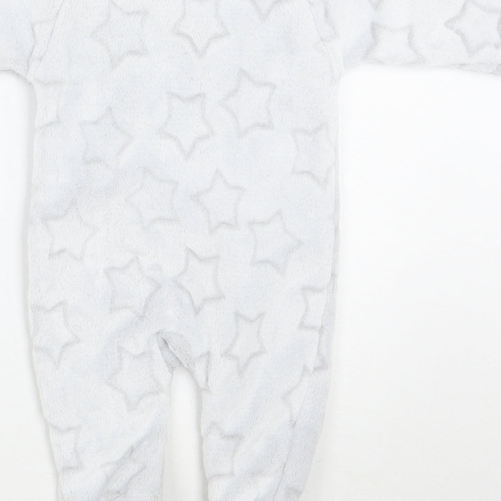 NEXT Baby Grey Geometric  Babygrow One-Piece Size 0-3 Months