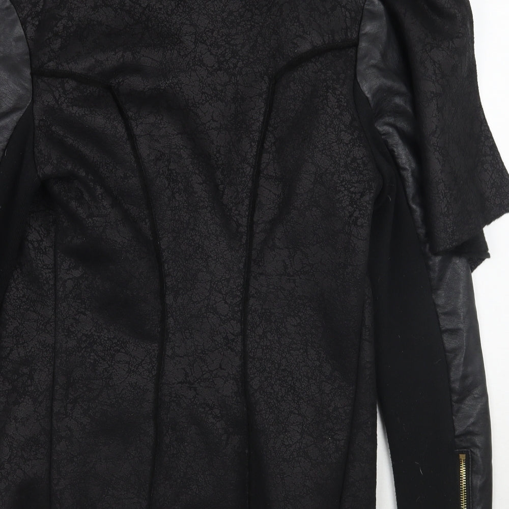 F&F Womens Black   Jacket Coat Size 6