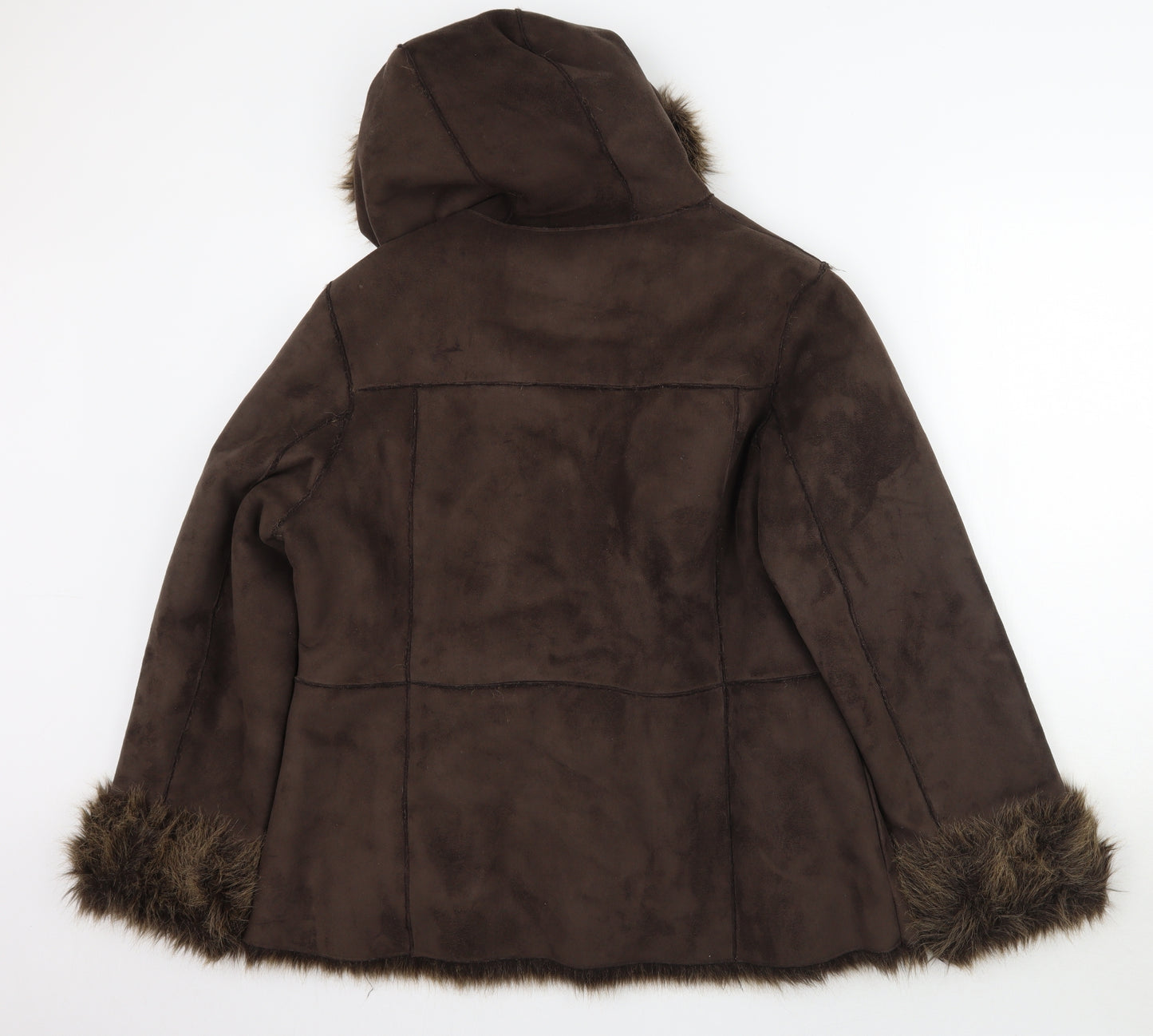 Dorothy Perkins Womens Brown   Jacket Coat Size 18