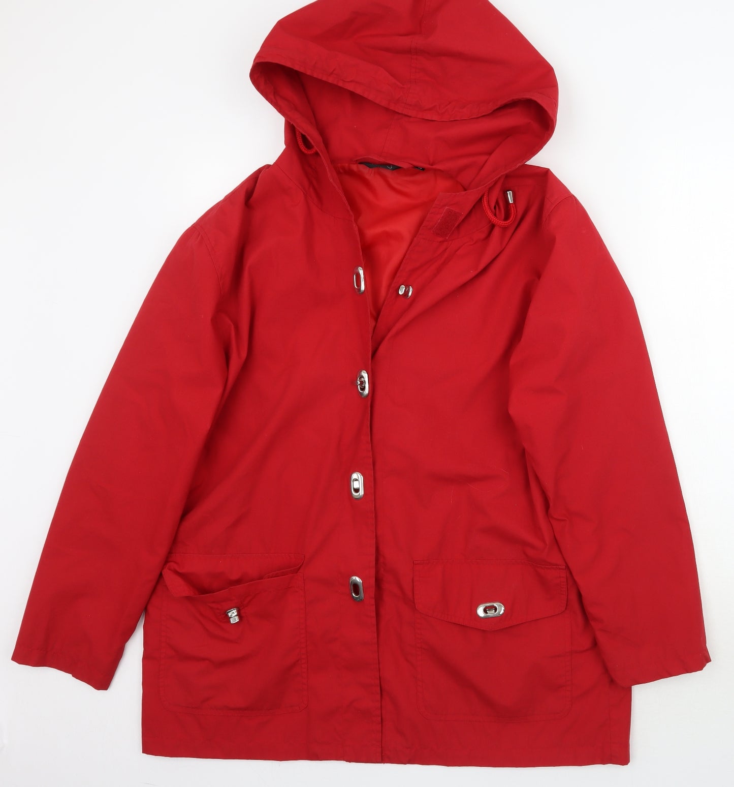 Just j Womens Red   Jacket Coat Size 16