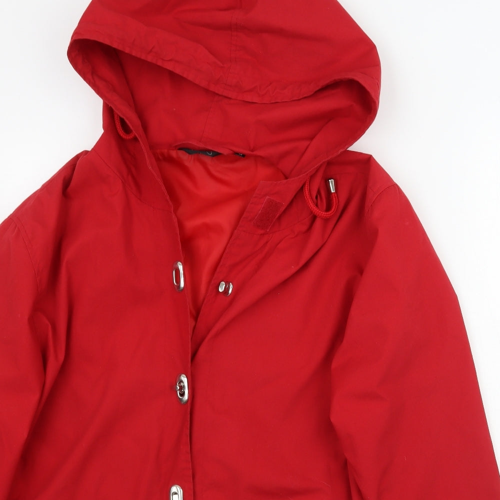 Just j Womens Red   Jacket Coat Size 16