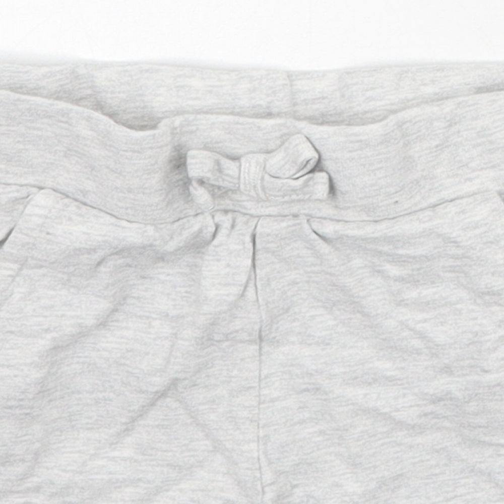 George Girls Grey   Sweat Shorts Size 2 Years