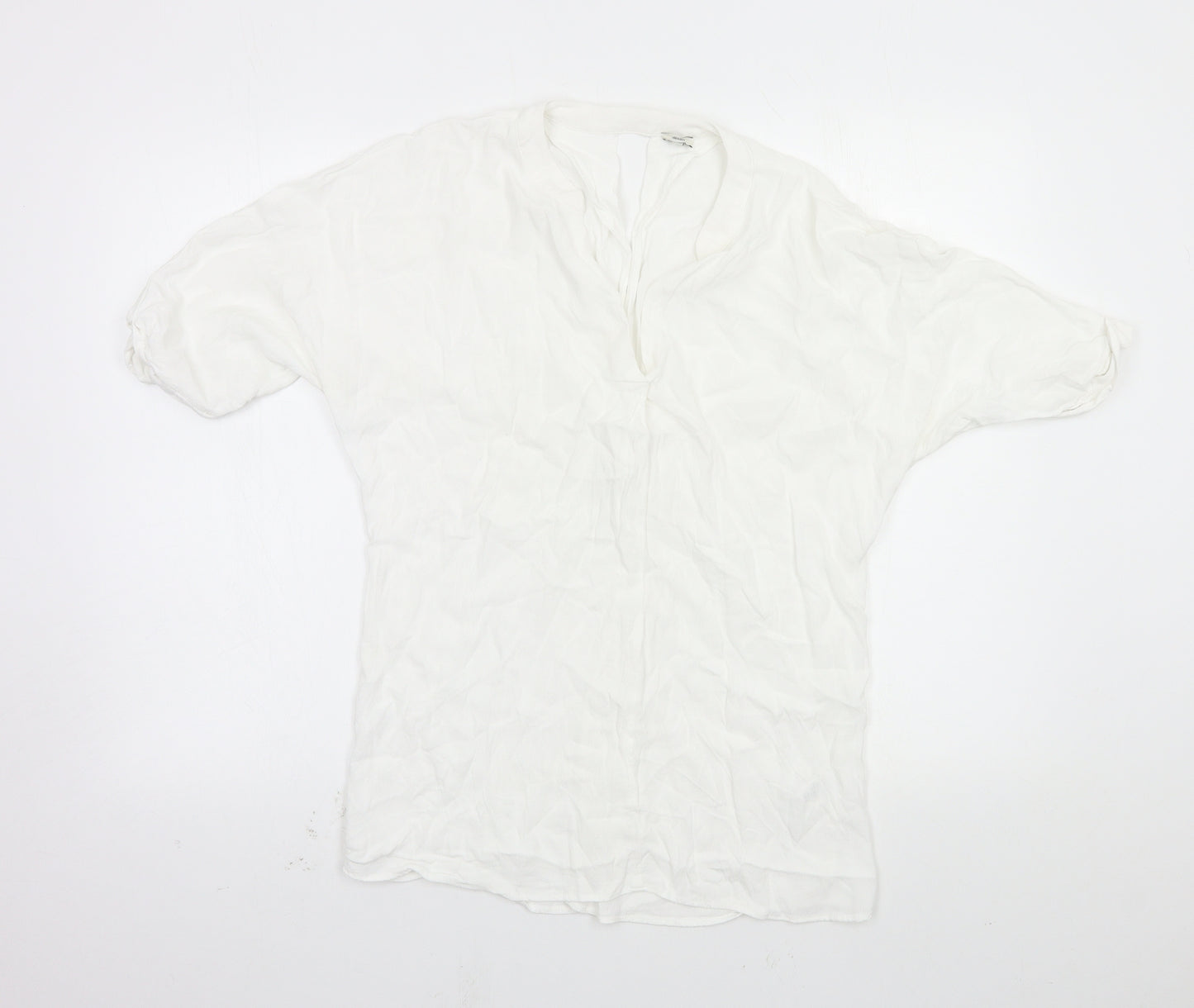 river island  Womens White   Basic Blouse Size 10