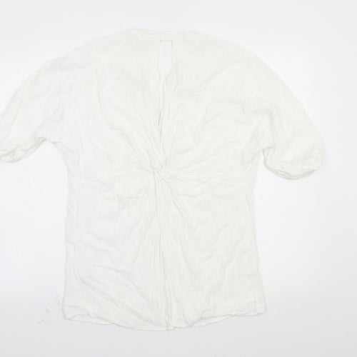 river island  Womens White   Basic Blouse Size 10