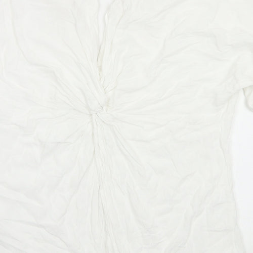 river island  Womens White   Basic Blouse Size 10