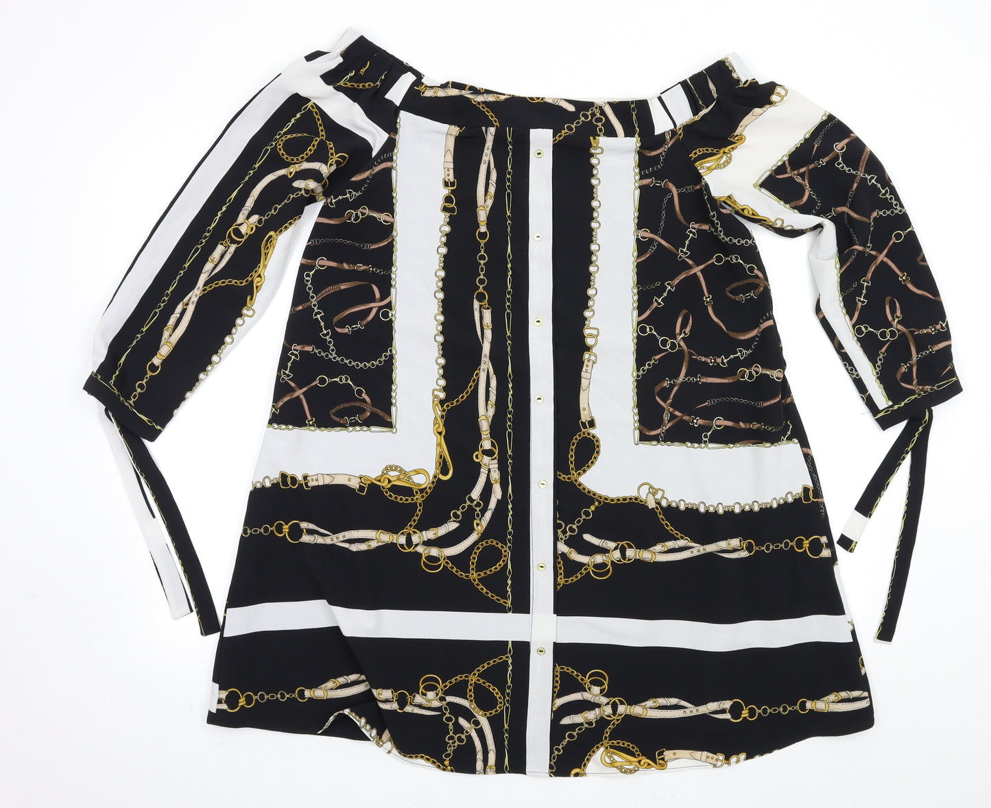 River Island Womens Multicoloured Geometric  Shift  Size 10