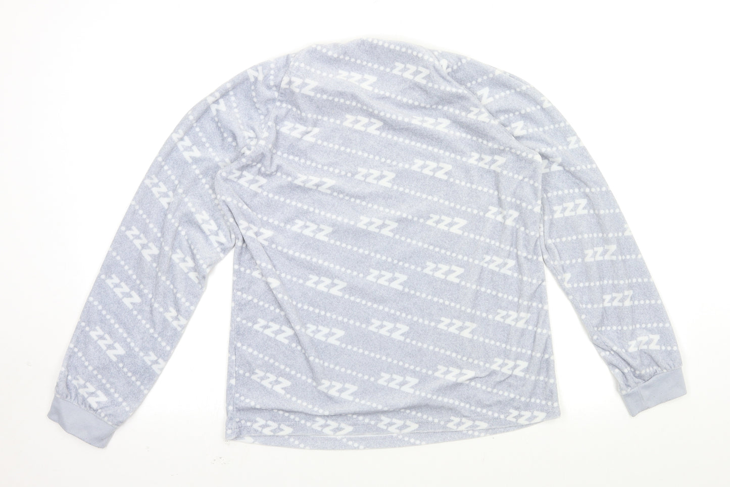 Love To Lounge Womens Grey Solid  Kimono Pyjama Top Size XS
