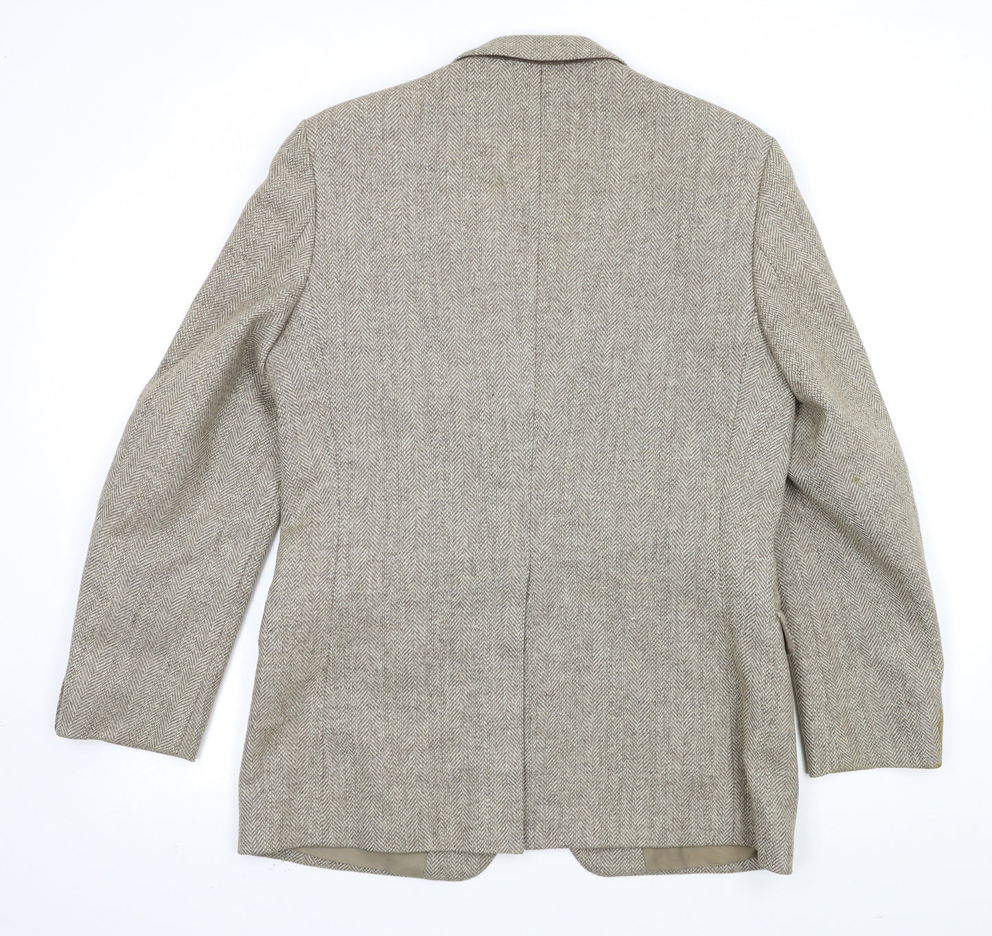 Preworn Mens Beige   Jacket Blazer Size 40