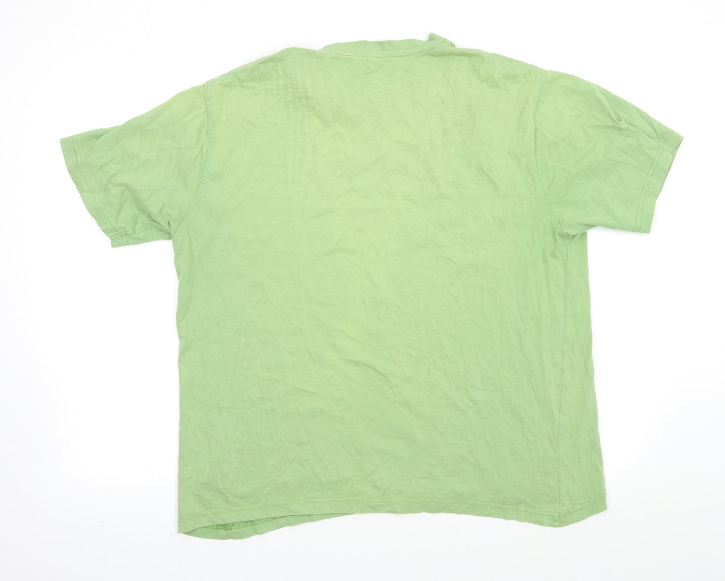 Avenue Mens Green    T-Shirt Size L
