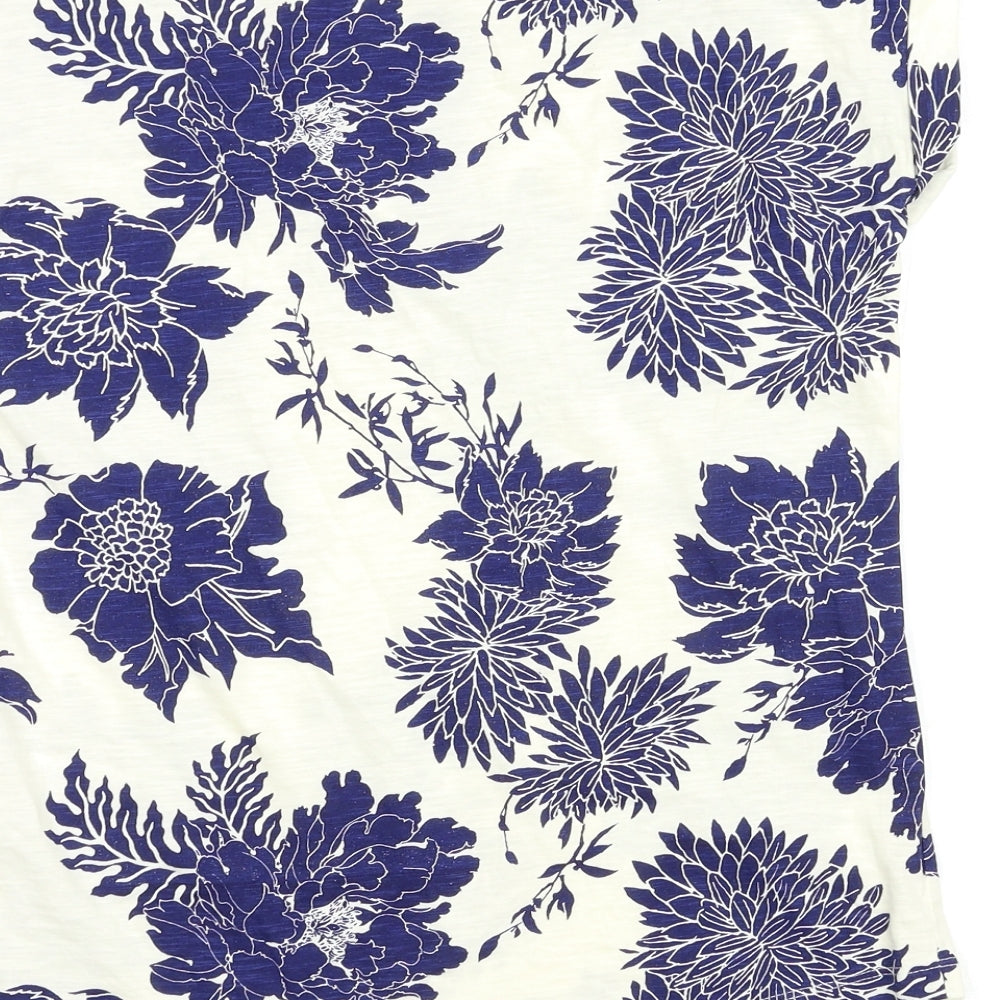 Part Two Womens Multicoloured Floral  Basic T-Shirt Size S